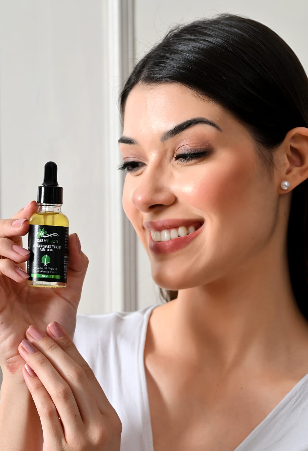 Kesh Bhog Nasal Drop – Ayurvedic Remedy for Hair Growth & Hair Fall Control