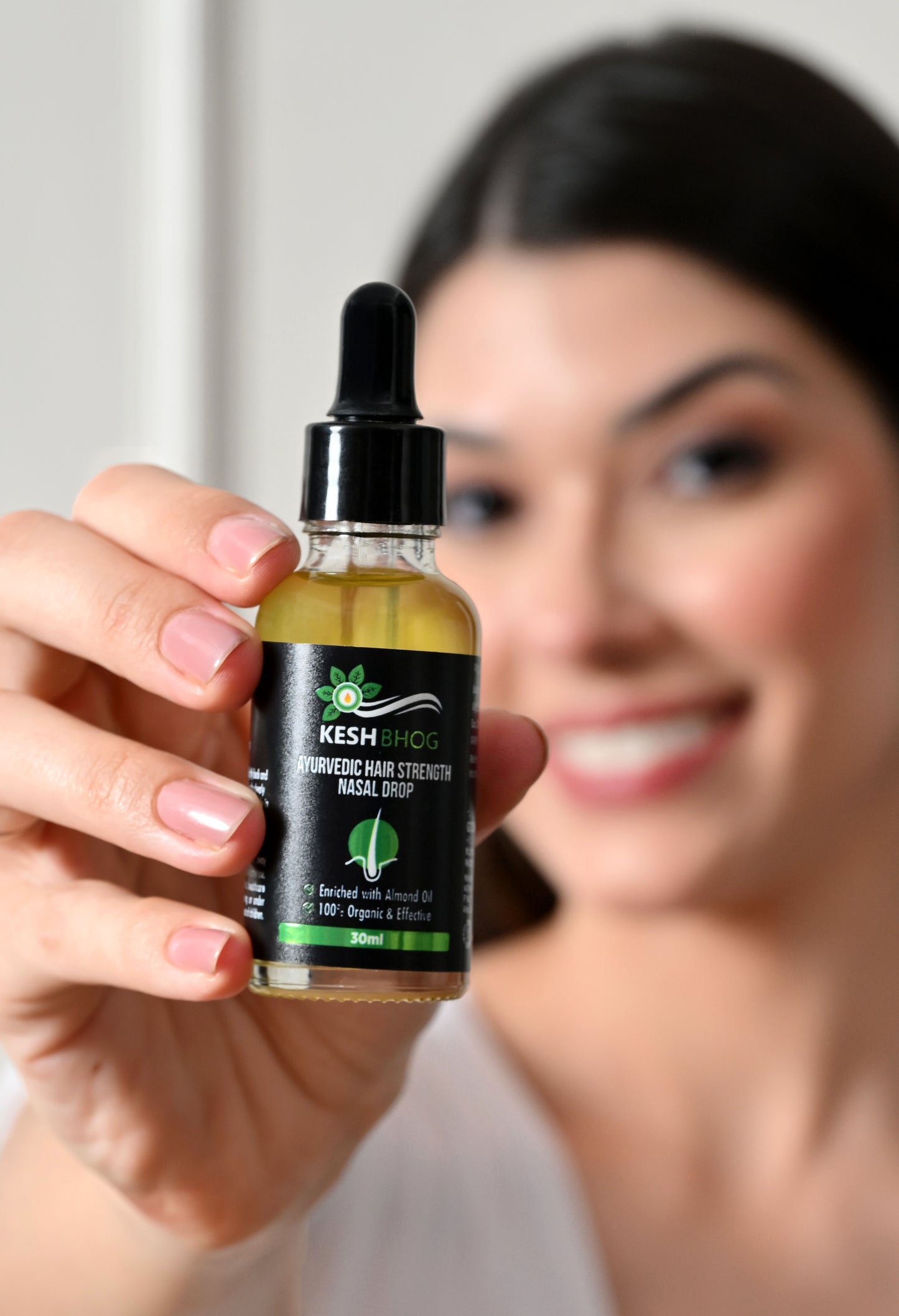 Kesh Bhog Nasal Drop – Ayurvedic Remedy for Hair Growth & Hair Fall Control