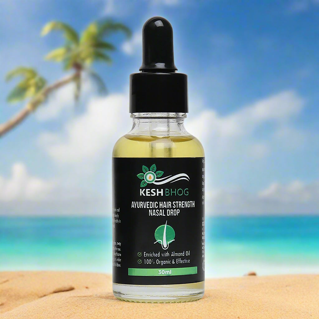 Kesh Bhog Nasal Drop natural remedy for reducing hair fall and nourishing scalp