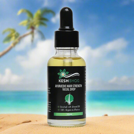 Kesh Bhog Nasal Drop natural remedy for reducing hair fall and nourishing scalp